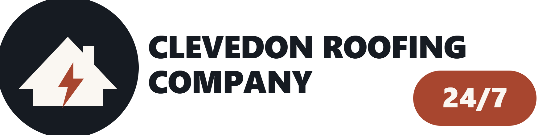 Clevedon Roofing Company logo